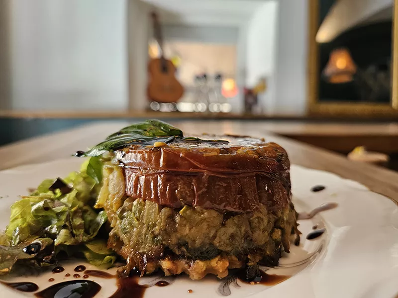 Salade du Maraîcher, Ajaccio, Restaurant Ô Vent d'Ange